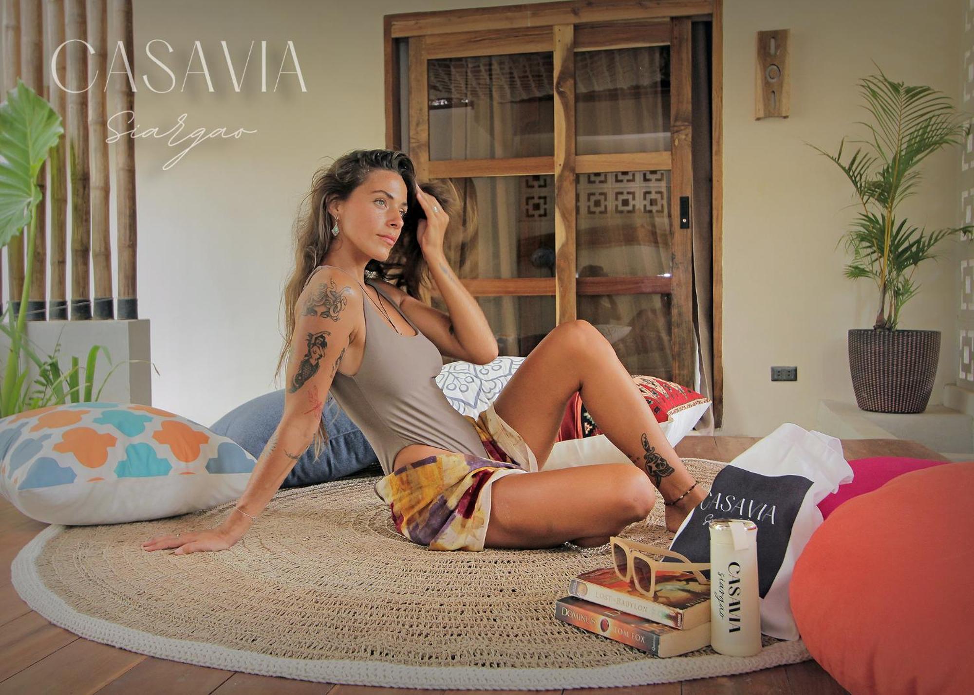Хостел Casavia Siargao Catangnan Экстерьер фото