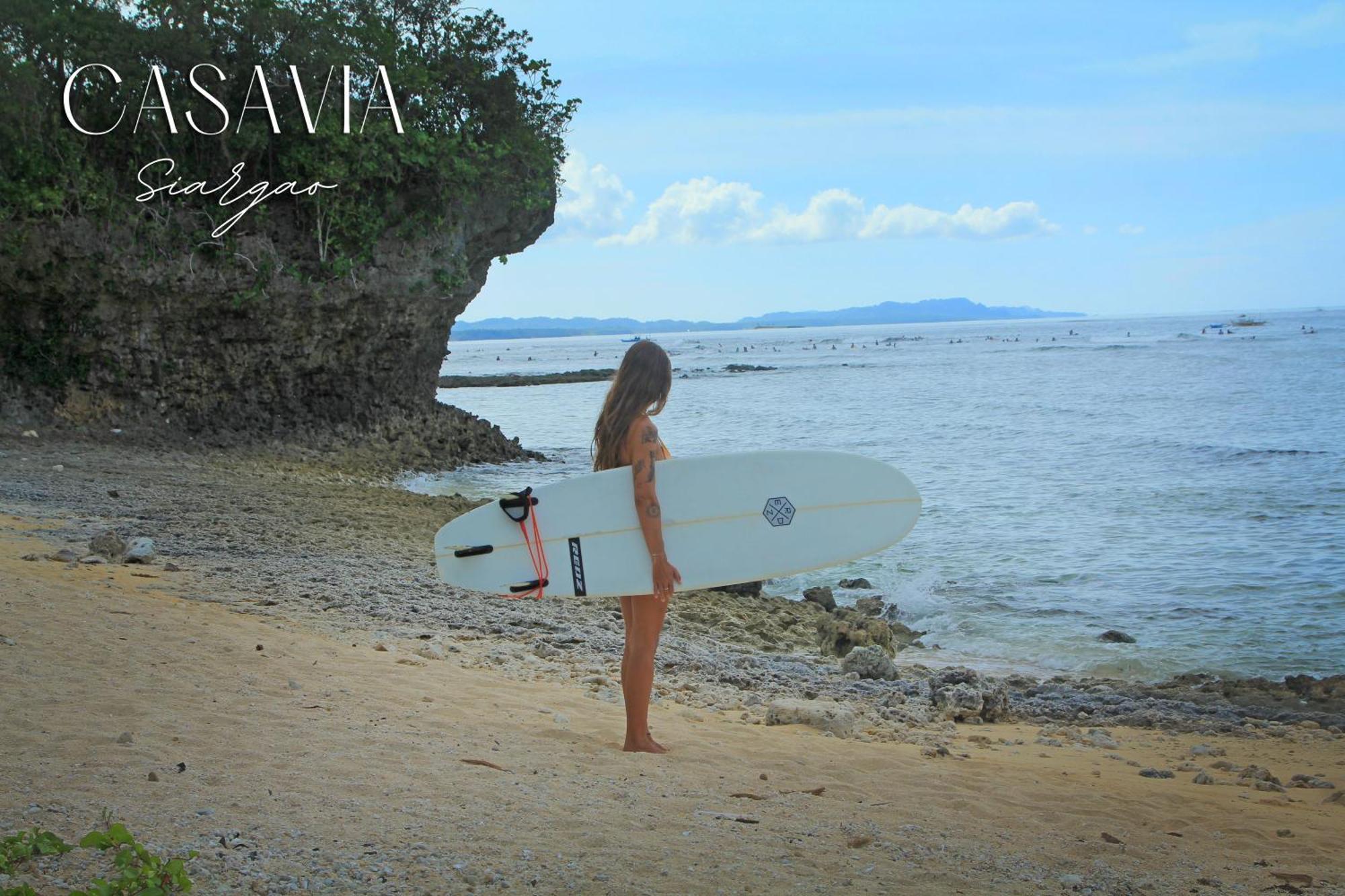 Хостел Casavia Siargao Catangnan Экстерьер фото